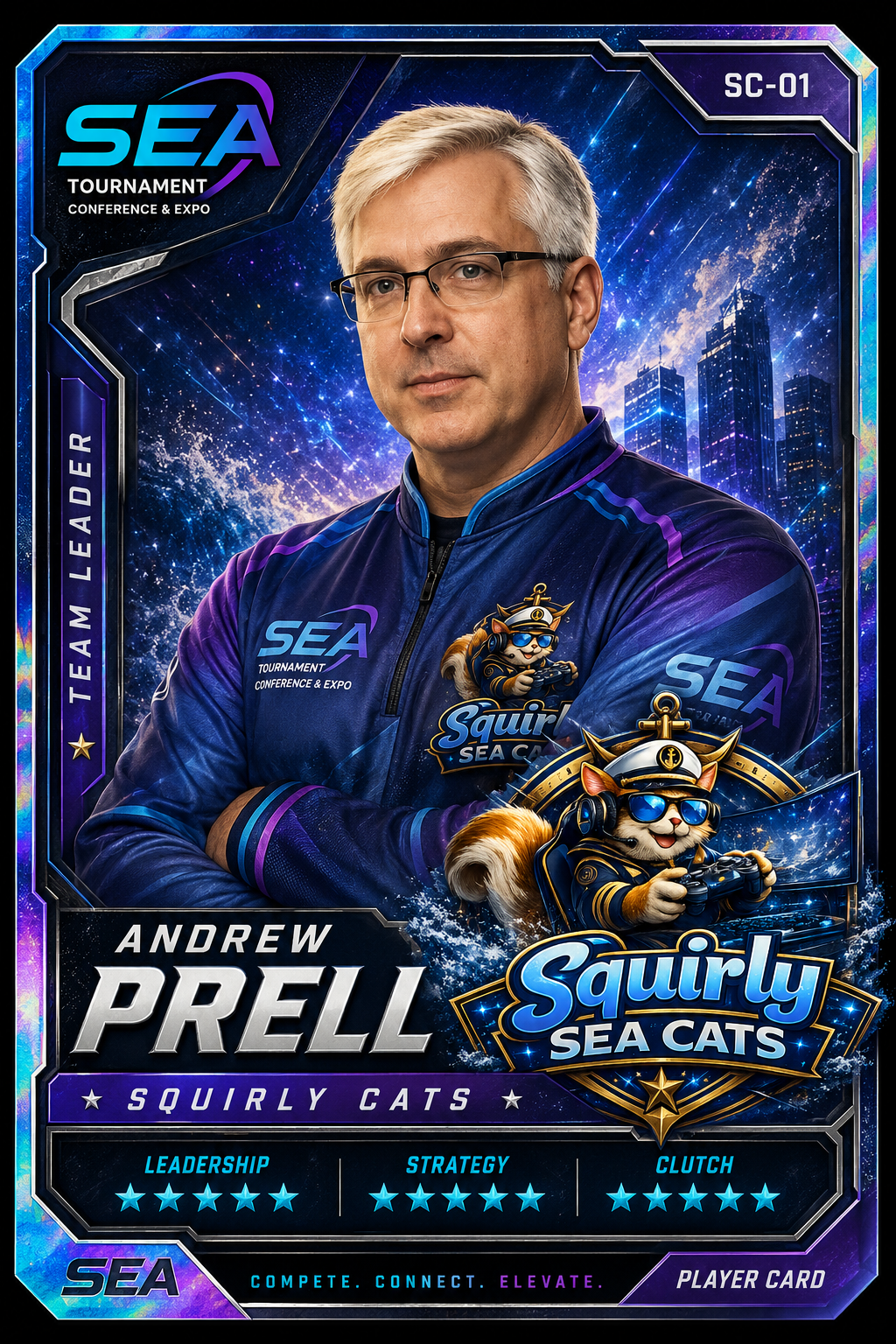 Andrew Prell player card front