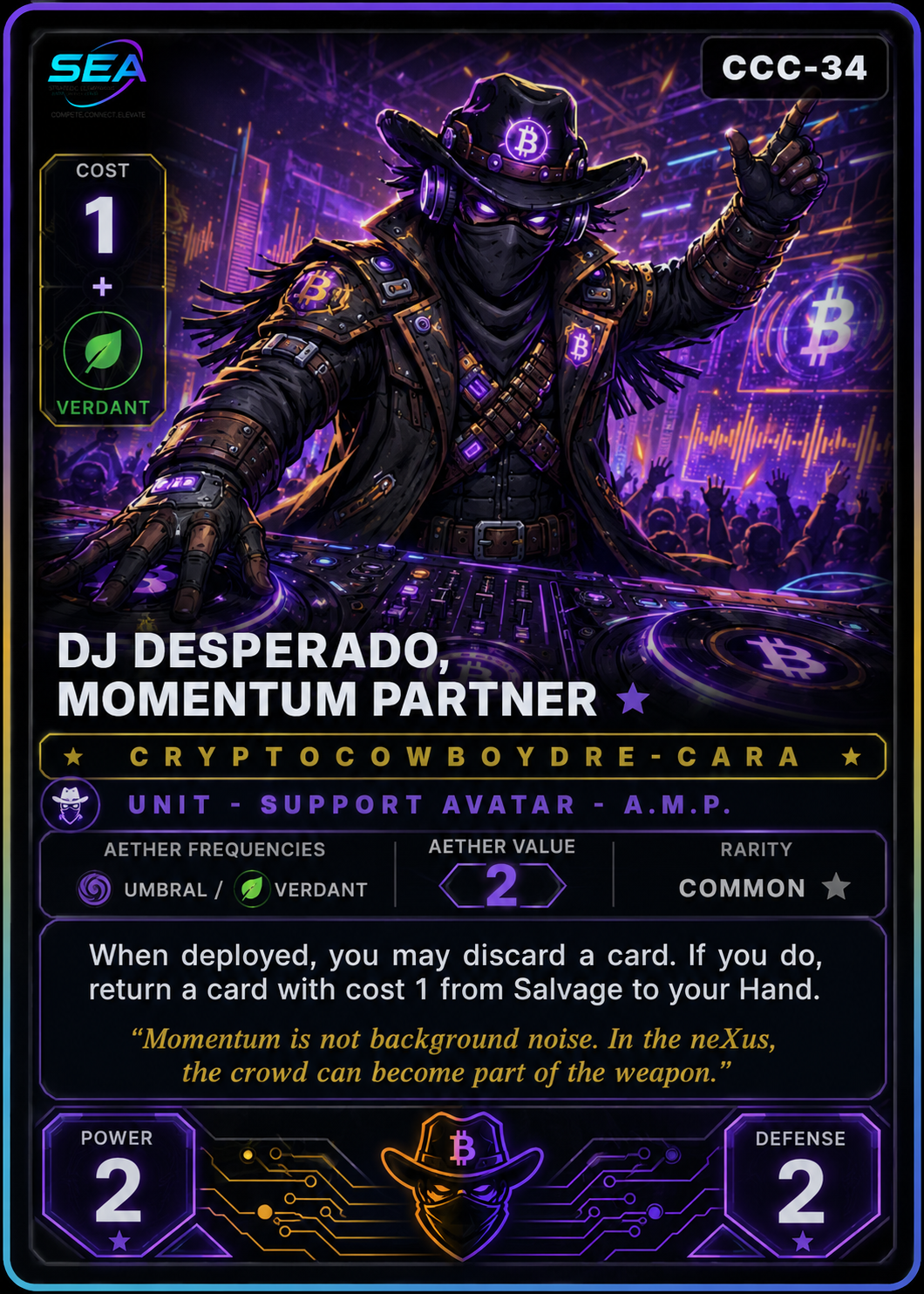 DJ Desperado, Momentum Partner